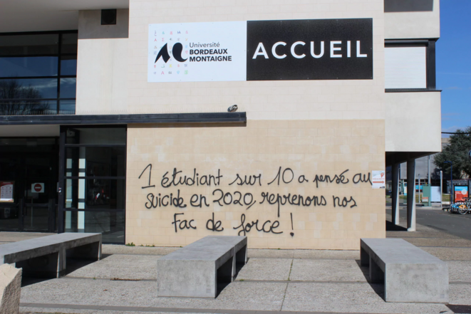 L’Université Bordeaux Montaigne appelle à l’amplification de la mobilisation