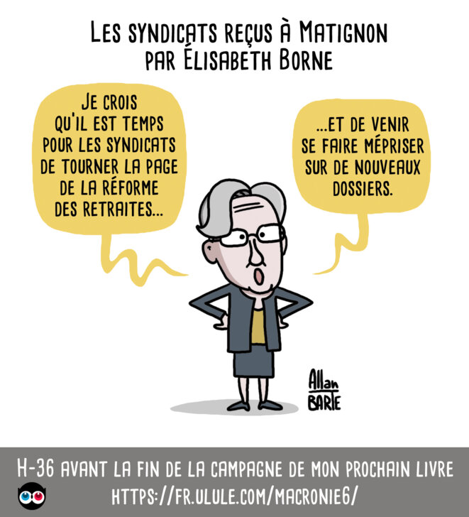 Syndicats reçus à Matignon