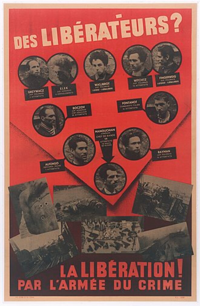 Bientôt une nouvelle "affiche rouge" dans les rues de Paris!