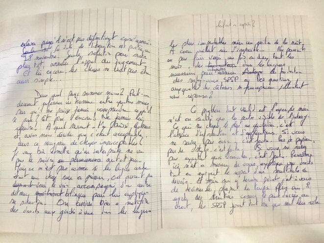 « La prison est un lieu vivant, la vie trouve toujours un moyen de s'exprimer. »