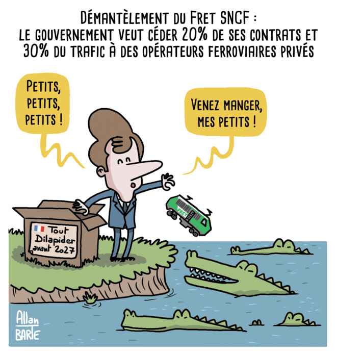 Démantèlement du Fret SNCF