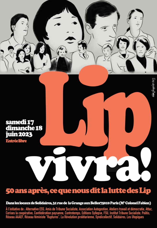 Lip vivra ! Rendez-vous les 17 & 18 juin