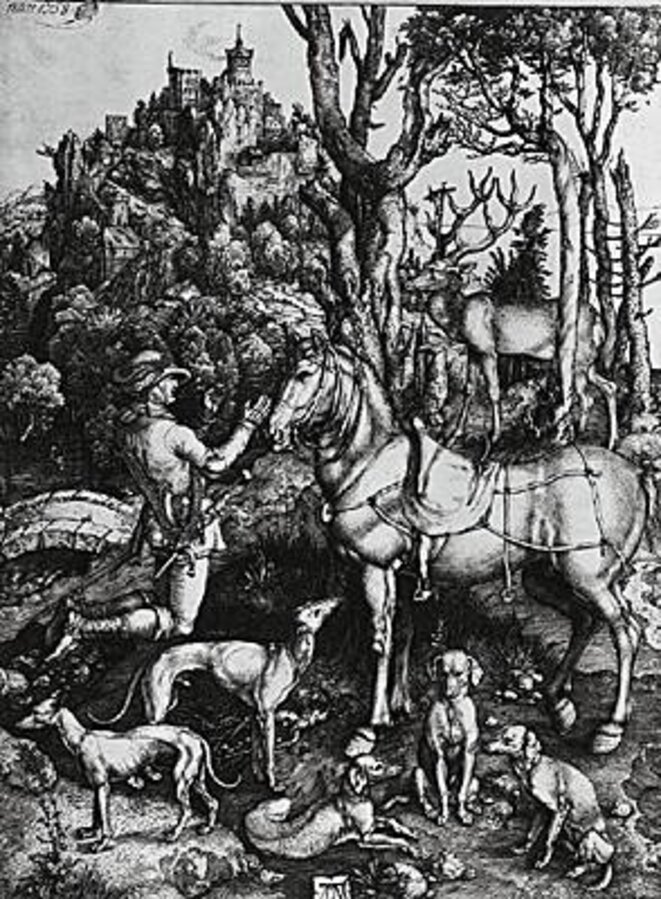 Saint Eustache © Albrecht Dürer