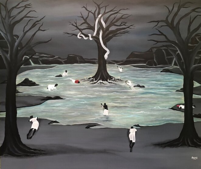 « L’homme qui n’arrête pas d’arrêter », de Guy Régis Junior : chevaucher sa chute