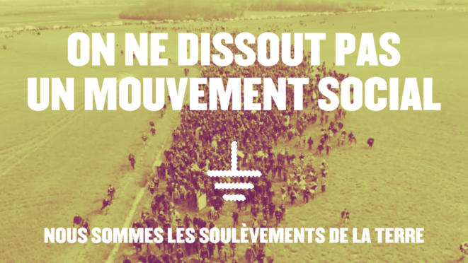 On ne dissout pas un soulèvement : message d'Alsace