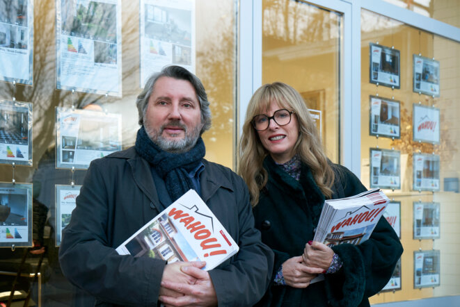 Wahou ! La drôle de mélancolie d’un duo d’agents immobiliers