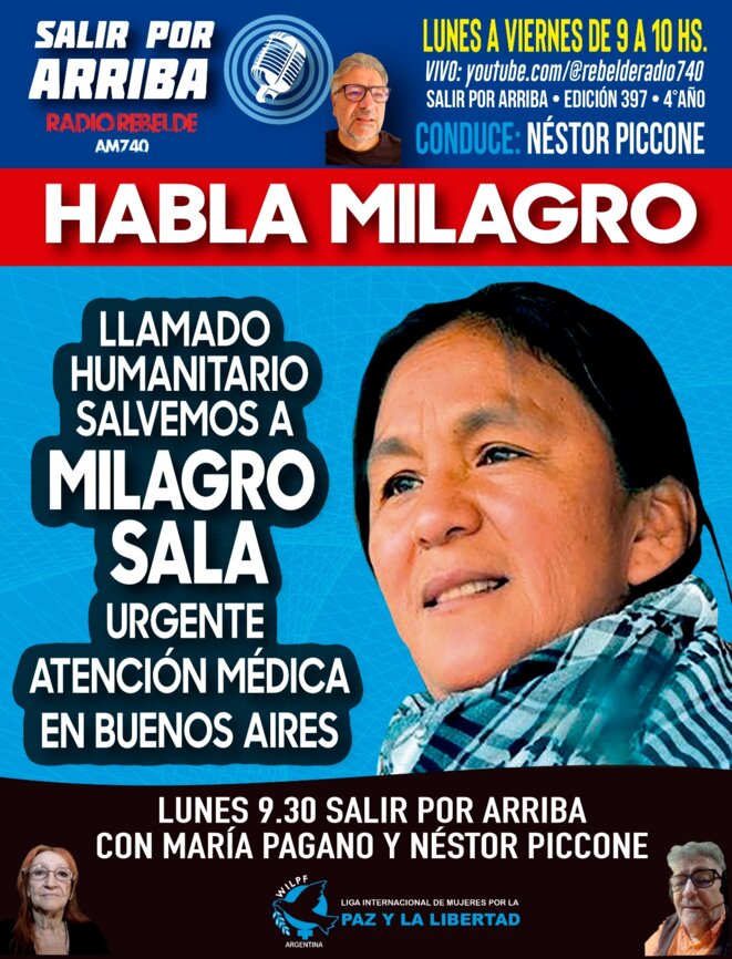 Jujuy: le gouverneur Morales veut la mort de Milagro Sala