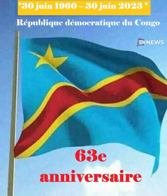 RDC : 63e anniversaire de l’indépendance