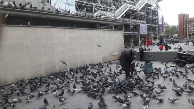 Paris humain : Giuseppe Belvédère, l'icône "Monsieur Pigeons", s'en est allé !