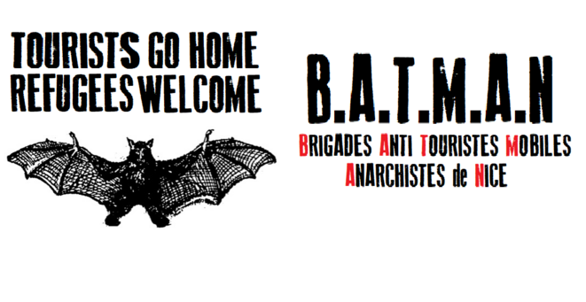 « Tourists go home, refugees welcome »