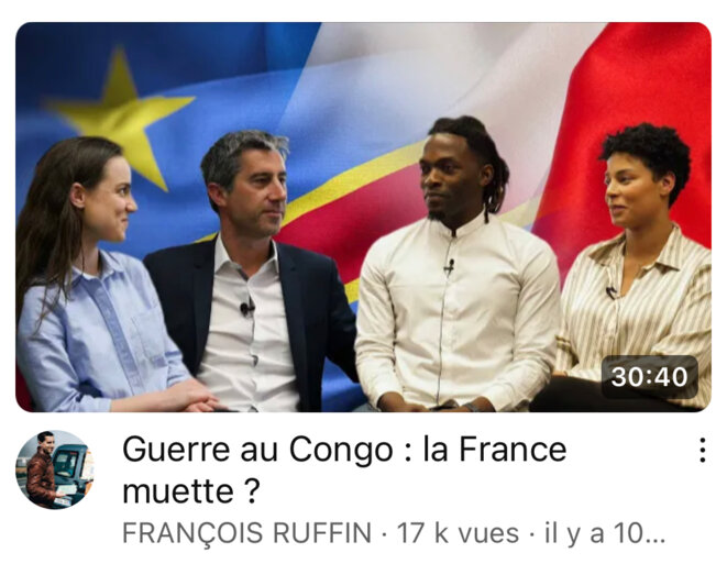 Ruffin au Congo : complexe du sauveur blanc et complotisme
