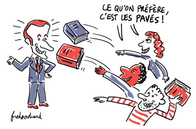 L’avenir capitaliste des profs, à moins que les briques ne se transforment en pavés