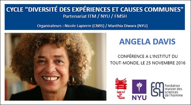 Le jour où l'Institut du Tout-Monde recevait Angela Davis