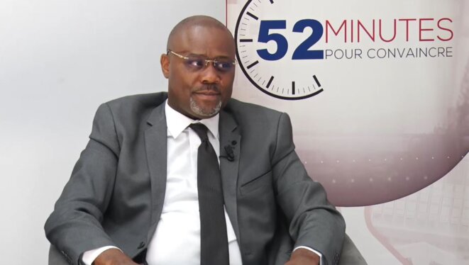 Mike Jocktane, candidat à l’élection présidentielle au Gabon