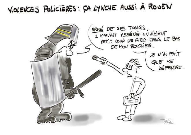 Violences policières : ça lynche aussi à Rouen