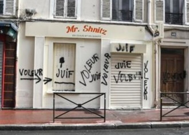 L’auteur des tags à Levallois est un Juif