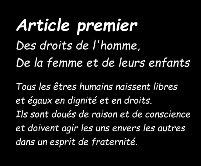 Incommodante  Démocratie