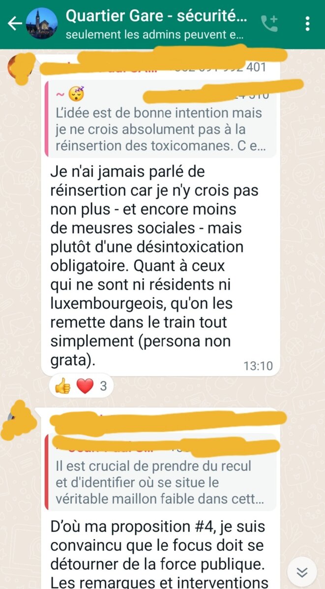 Luxembourg Quartier Gare-Sécurité : un pas vers le fascisme ?