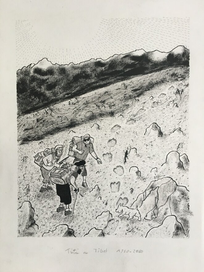 Tintin au Tibet (1960 / 2060)