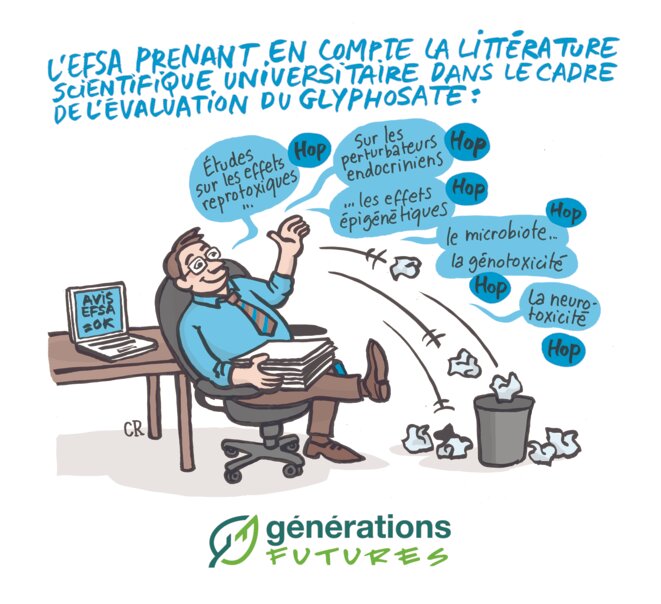 Ré-autorisation du glyphosate, un avis pas très scientifique