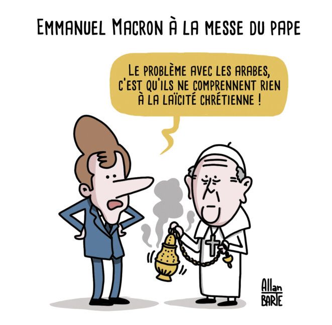 Macron à la messe !