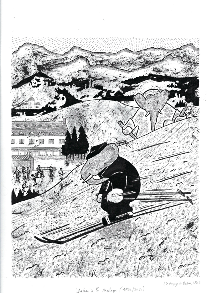 Babar aux sports d'hiver (1932-2060)
