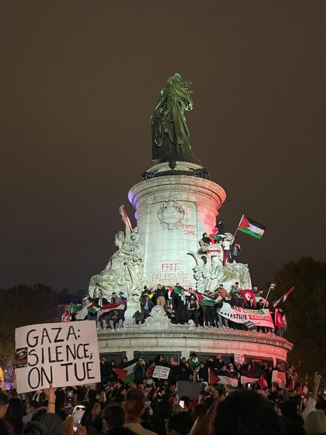 Face au génocide des Palestiniens, la solidarité dans la dignité