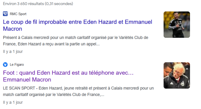 Le Président s'en remet au hasard !