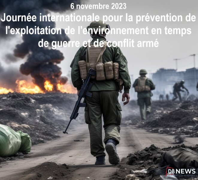 La prévention de l'environnement en temps de guerre et de conflit armé.