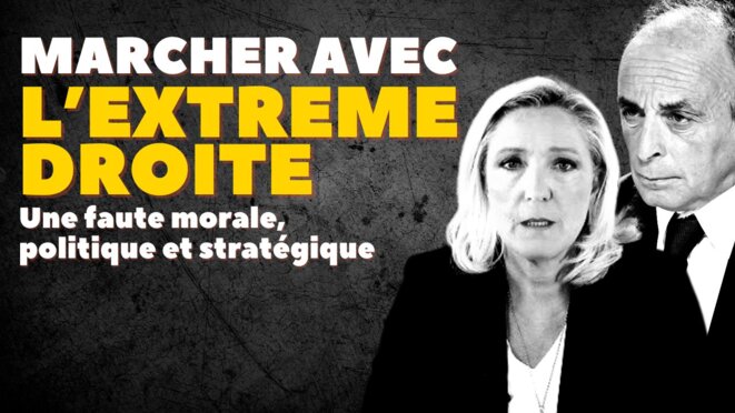 Marcher avec l'extrême droite : la faute n'est pas que morale