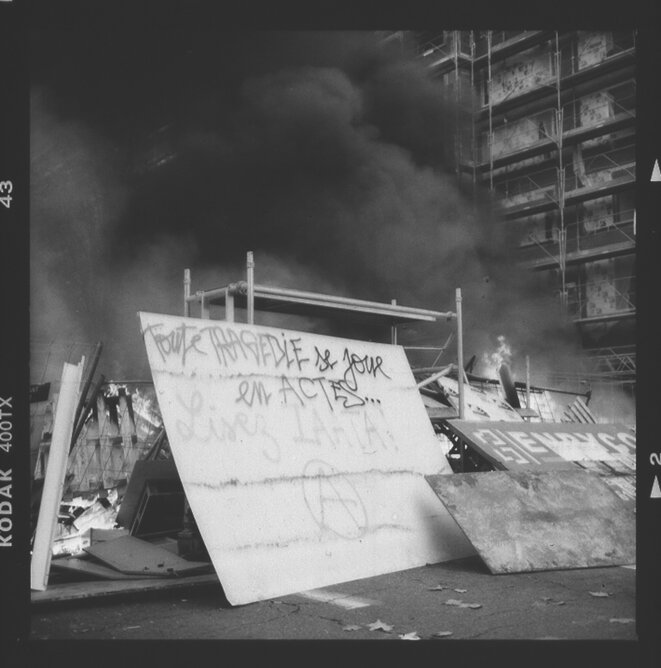 Manifestation des gilets jaunes, Toulouse, décembre 2018. © vl Manifestation des gilets jaunes, Toulouse, décembre 2018. © vl