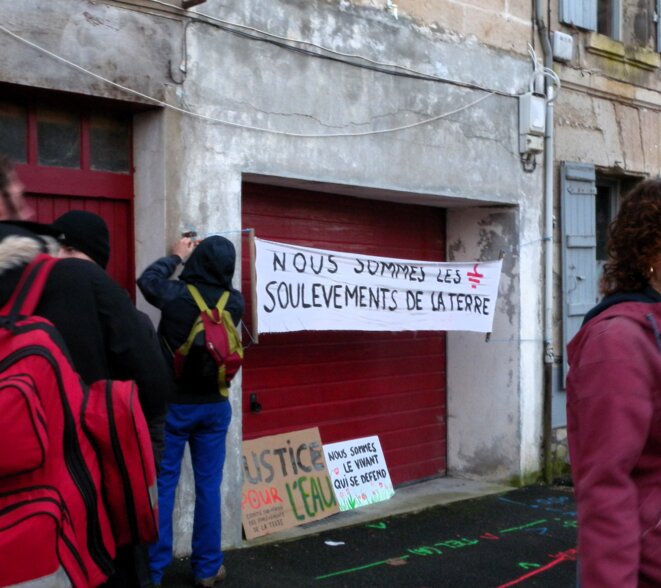 À Niort, avec les opposant·es aux bassines