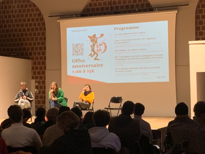 En direct de Lille : Belle annonce d’Edwy Plenel