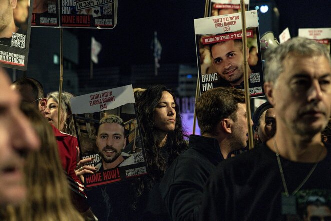 À Tel-Aviv, les familles d’otages s’inquiètent de repasser au second plan
