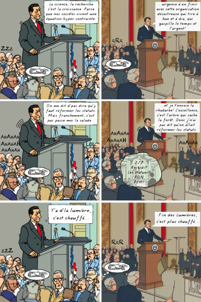 Lettre ouverte au président Macron sur l’enseignement supérieur et la recherche