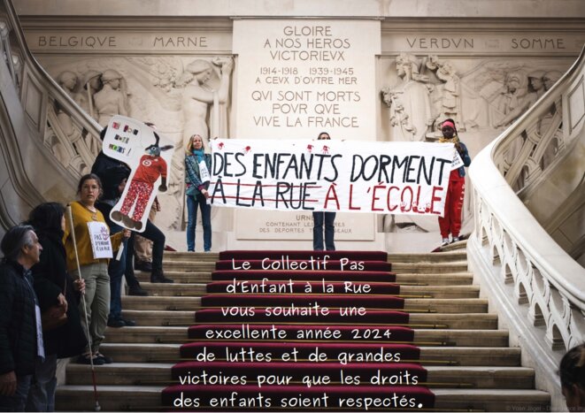 Le bilan de l’année du collectif « Pas d’Enfant à la Rue » de Tours