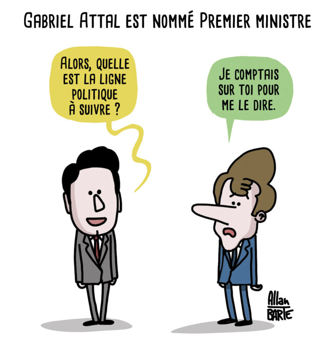 Gabriel Attal, 1er ministre