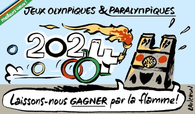 Voeux paralympiques (et enflammés)