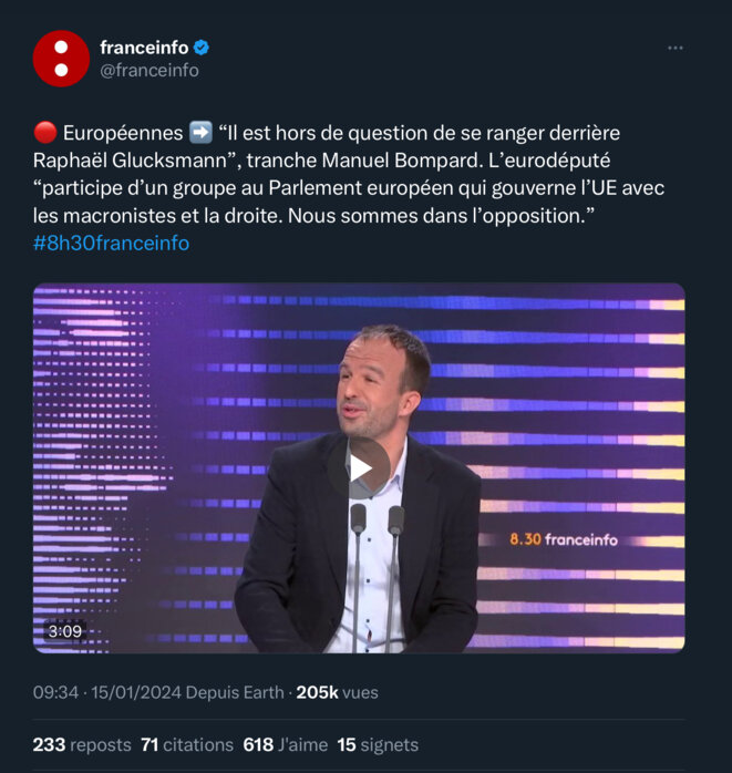 Européennes : une liste commune mais uniquement LFI ?