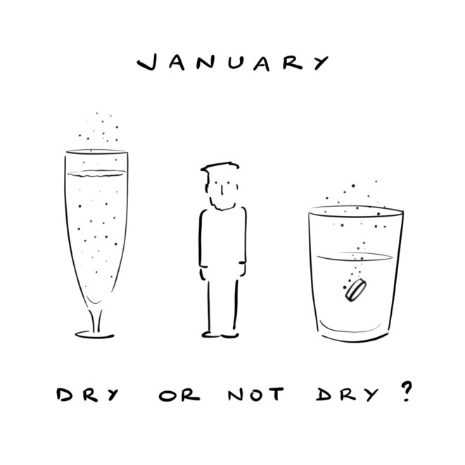 Dessin du jour - Dry or not dry ?