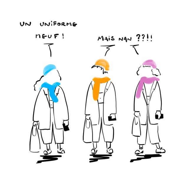 Dessin du jour - Uniforme