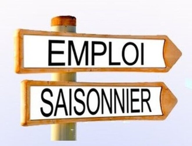Travail saisonnier, travail exploité