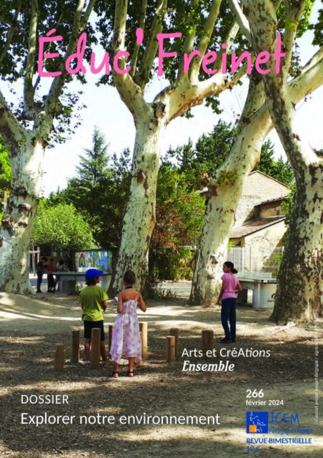 La classe-promenade, notre outil d'exploration, par le Secteur Etude du milieu