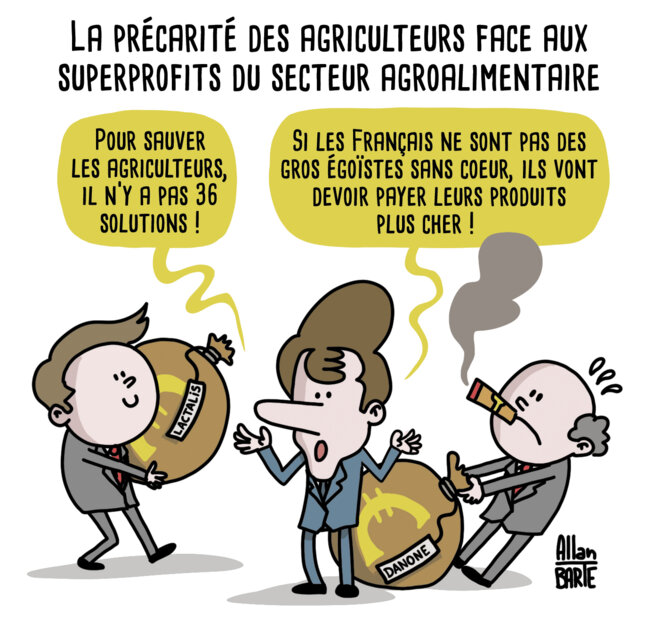 Superprofits dans l'agroalimentaire