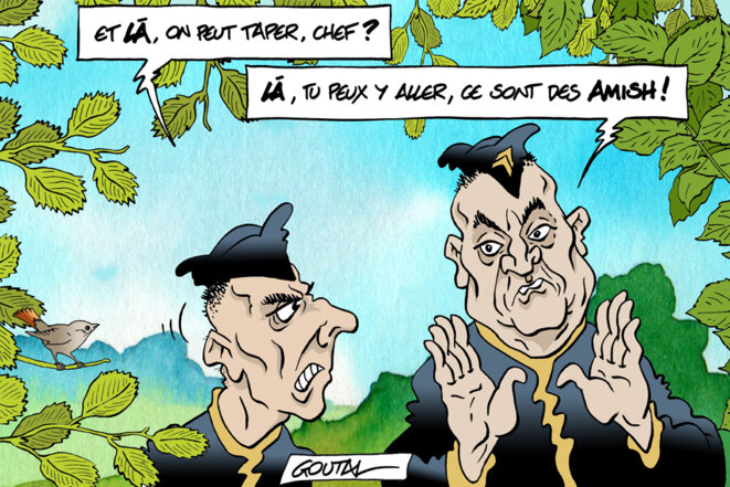 Magnifique "journée des talus", hier, à St Nicodème (22).