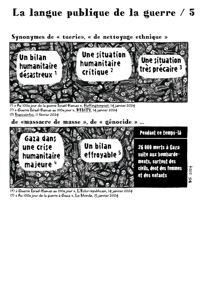 La langue publique de la guerre / 5