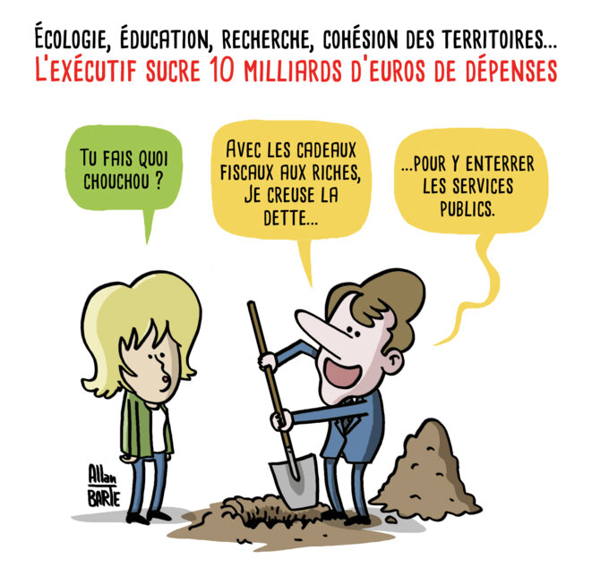 Dépenses pour les uns, économies pour les autres