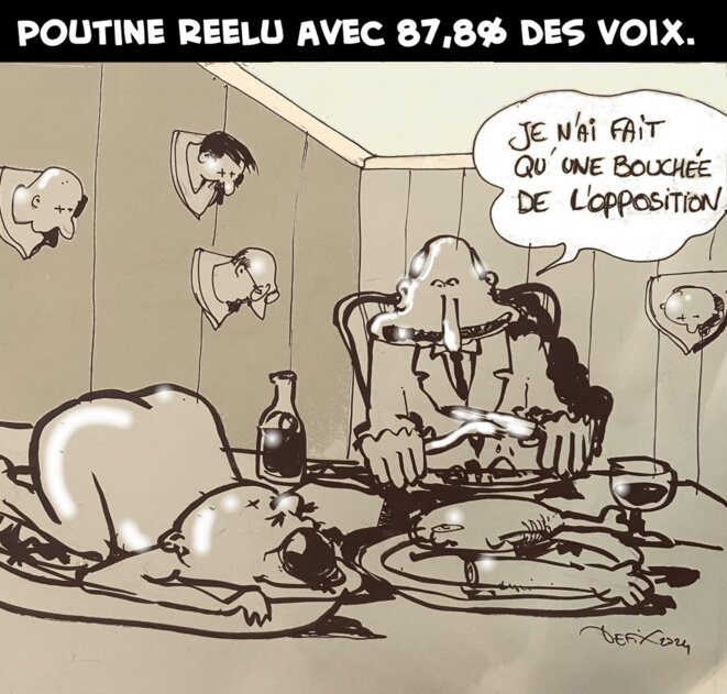 Poutine réélu.