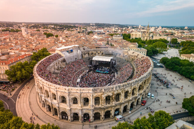 Nimes: Concert ou corrida ?