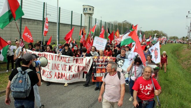 Georges Abdallah, Lannemezan 2024, la Palestine au coeur